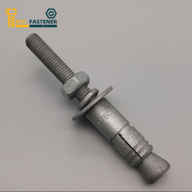 Carbon Steel Gravis Officium Hot Dip Galvanized HDG Sleeve Anchor