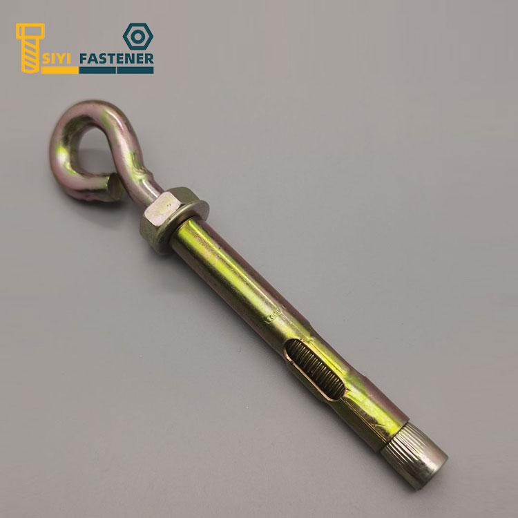 Carbon Steel Zinc Plated Sleeve Anchor with Conical Nux and O Hook