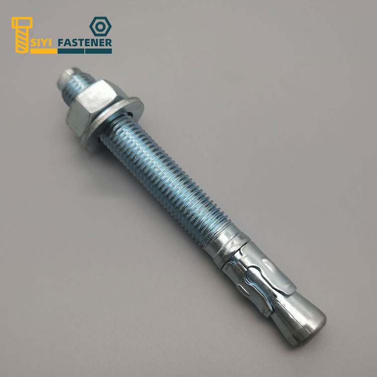 Carbon Steel Cadmiae Plated Cuneum Anchor cum tribus Points Clip